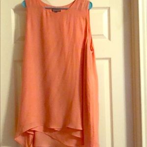 Plus size sleeveless tunic